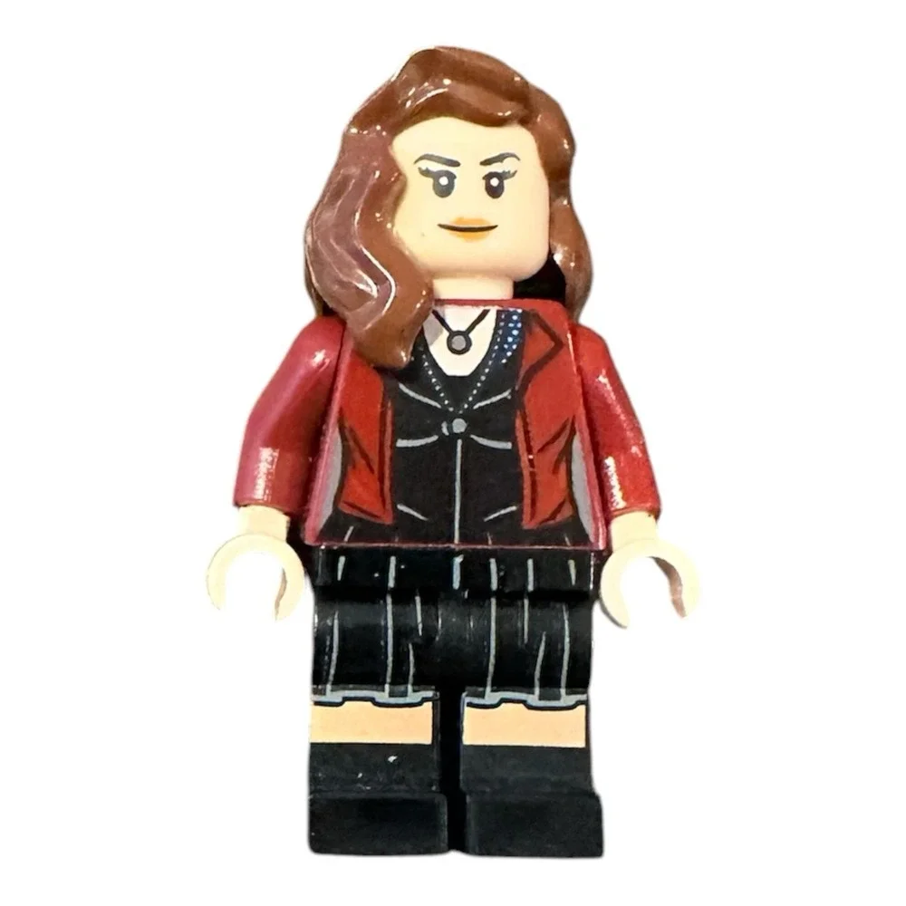 LEGO Minifigure Marvel Avengers Super Hero Scarlet Witch w/Water Energy Effects